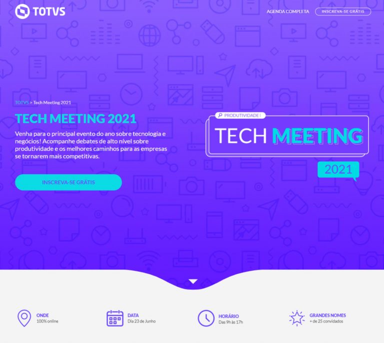 ‘Tech Meeting 2021’ debate a tecnologia na produtividade dos negócios durante pandemia