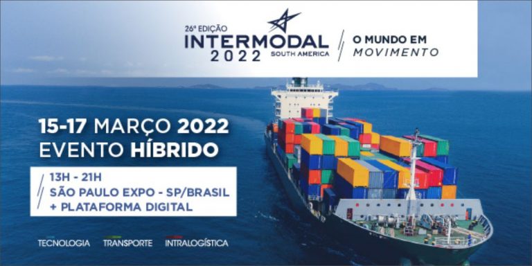 Intermodal 2022 acontece em março, junto com a XXV CNL, da Abralog