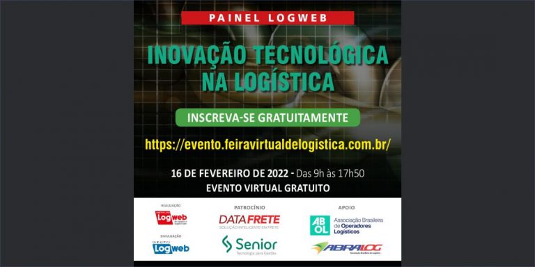 Abralog apoia evento Inovação Tecnológica na Logística, dia 16/2