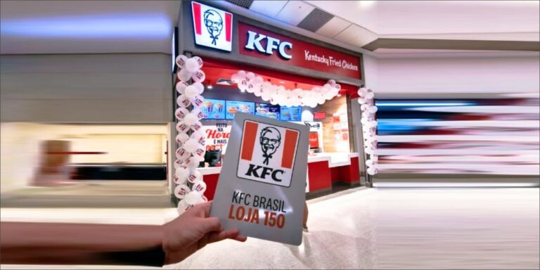 KFC conquista 150 restaurantes no Brasil e mira em 400 inaugurações até 2033
