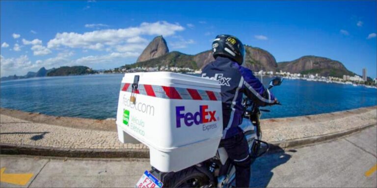 FedEx inaugura loja no Brasil com frota elétrica