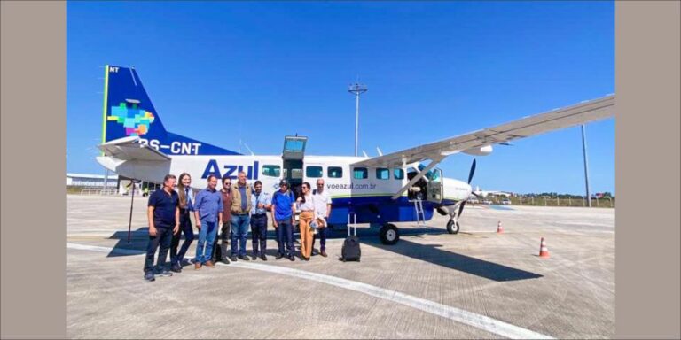 Aeroporto de Linhares inicia operação de voos comerciais